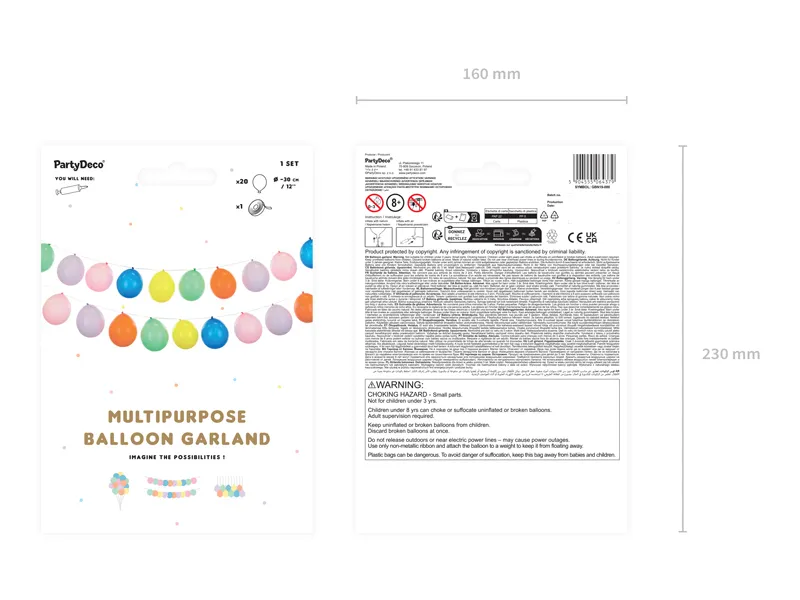 Grinalda de balões | Colorido