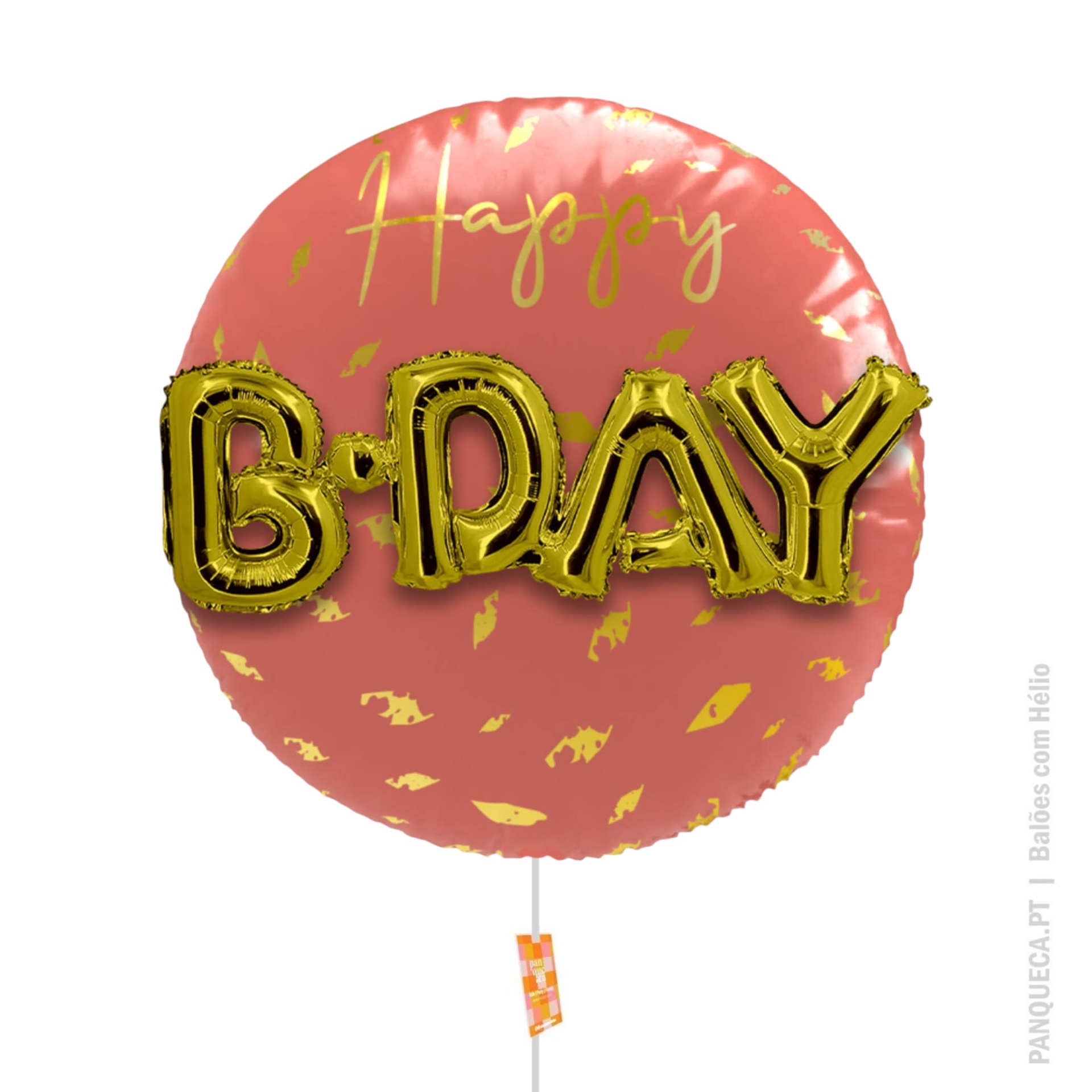 Balões | Hélio | B-Day 3D Tijolo