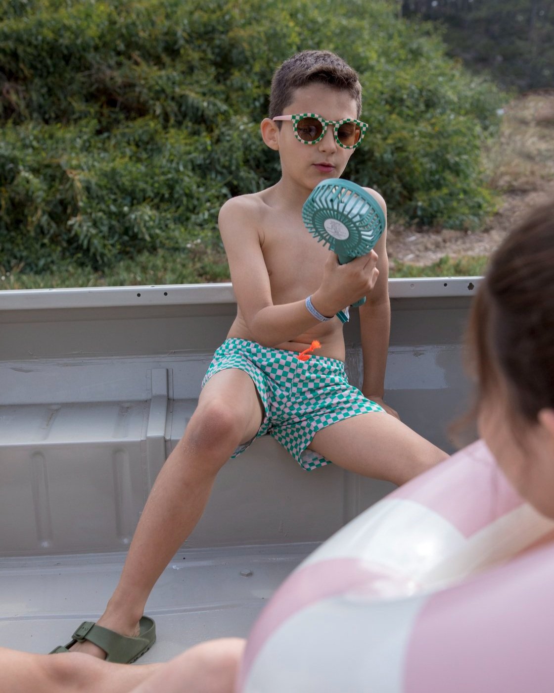 Calções de banho | Squares classic | 1-12 Y