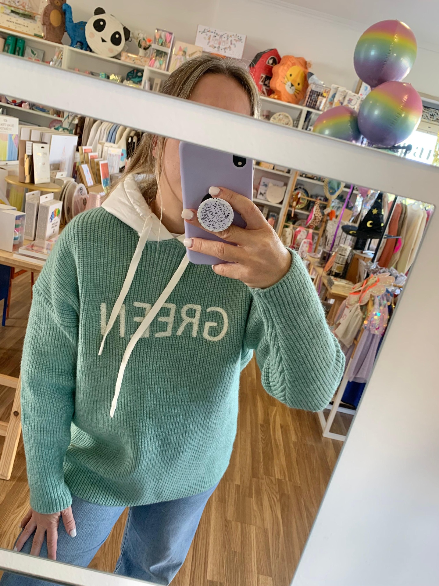 Camisola de Malha com capuz