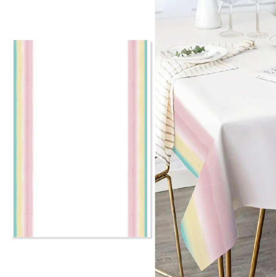 Toalha aguarela pastel