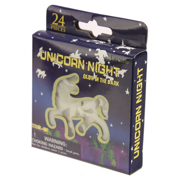 Unicórnios brilham no escuro