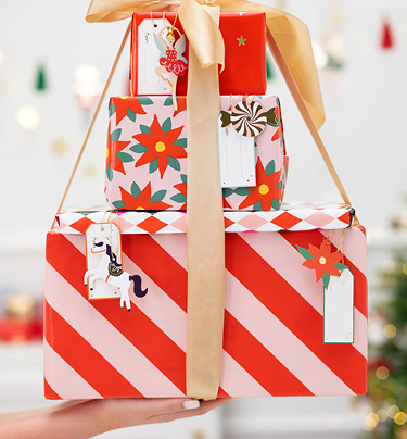 Etiquetas Natal Pai Natal