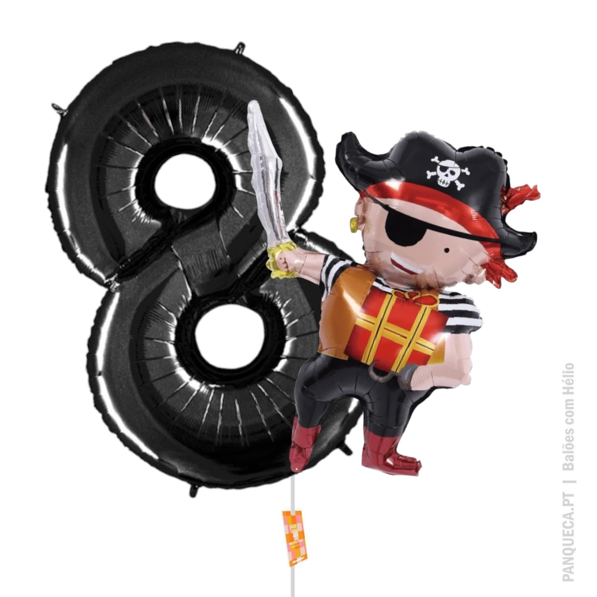 Conjunto de balões | Hélio | Pirata