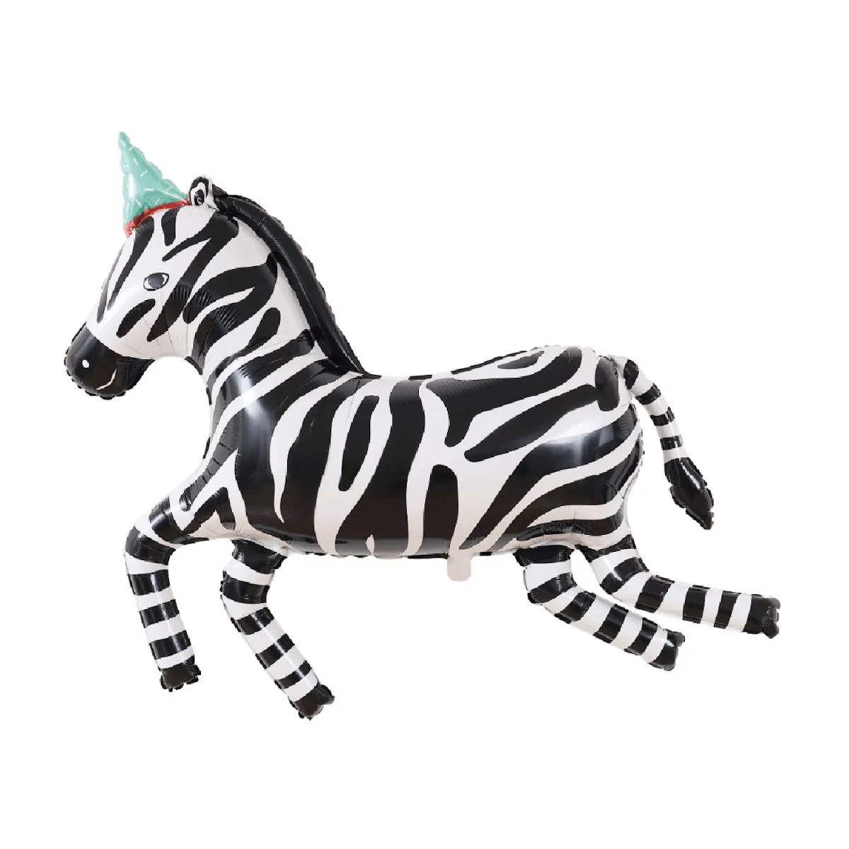 Balão Zebra | Party Style | Com chapéu de festa