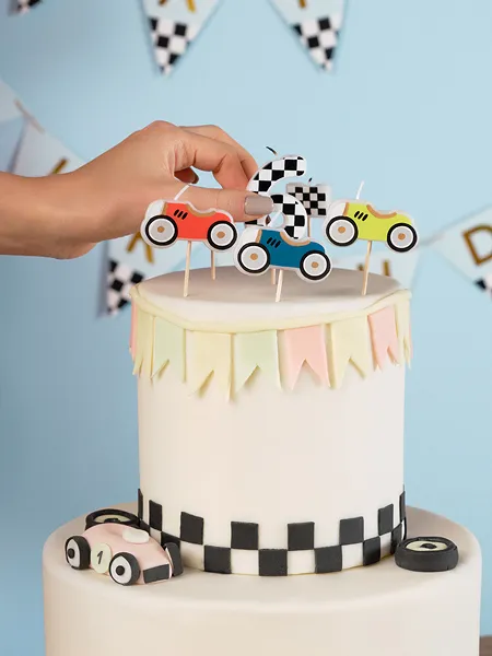 Velas de aniversário | Carros | Race Car