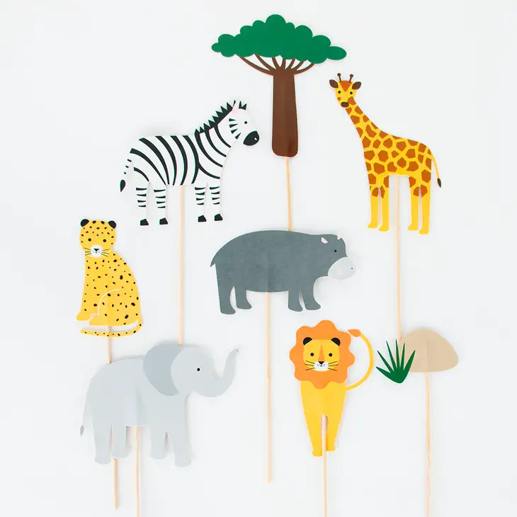 Cake topper | Safari