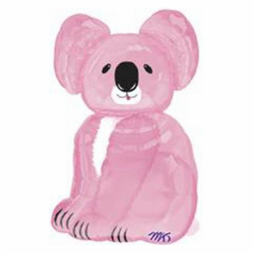 Balão koala rosa