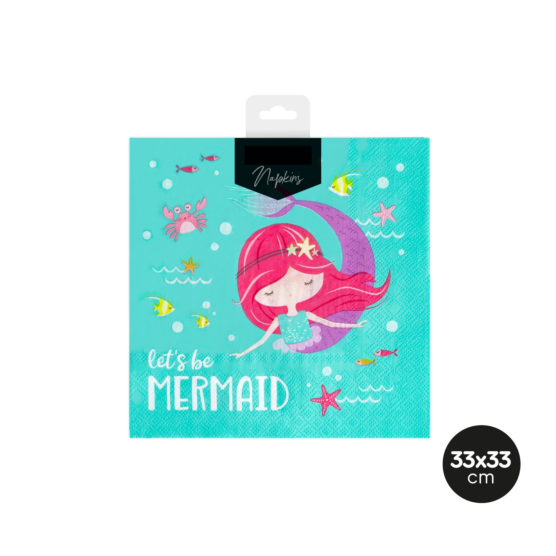 Guardanapos sereia