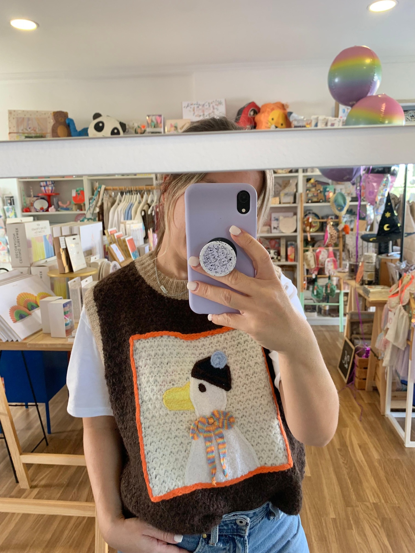 Colete de malha Duck