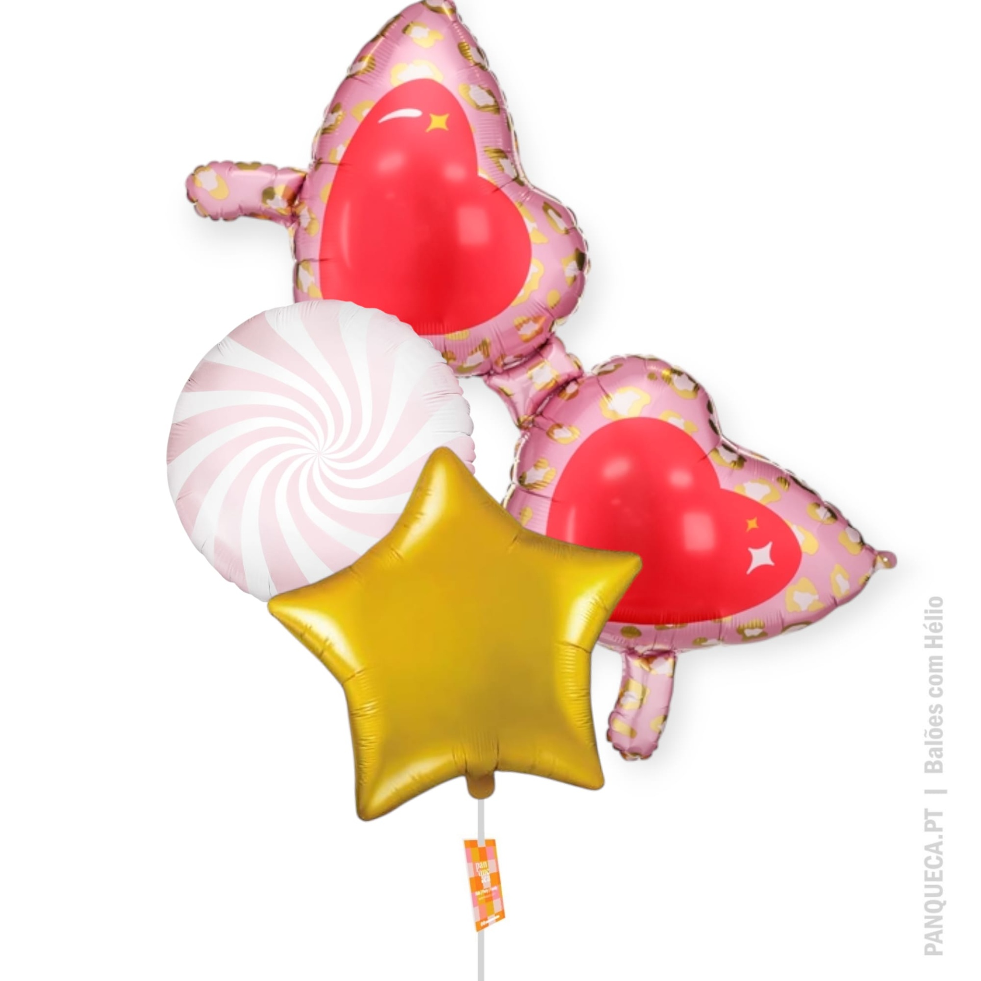 Conjunto de balões | Hélio | Óculos de sol