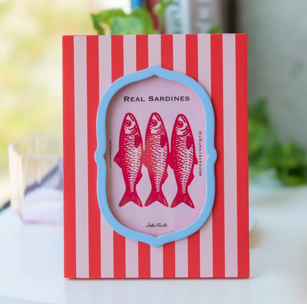 Moldura Sardines | Vermelho