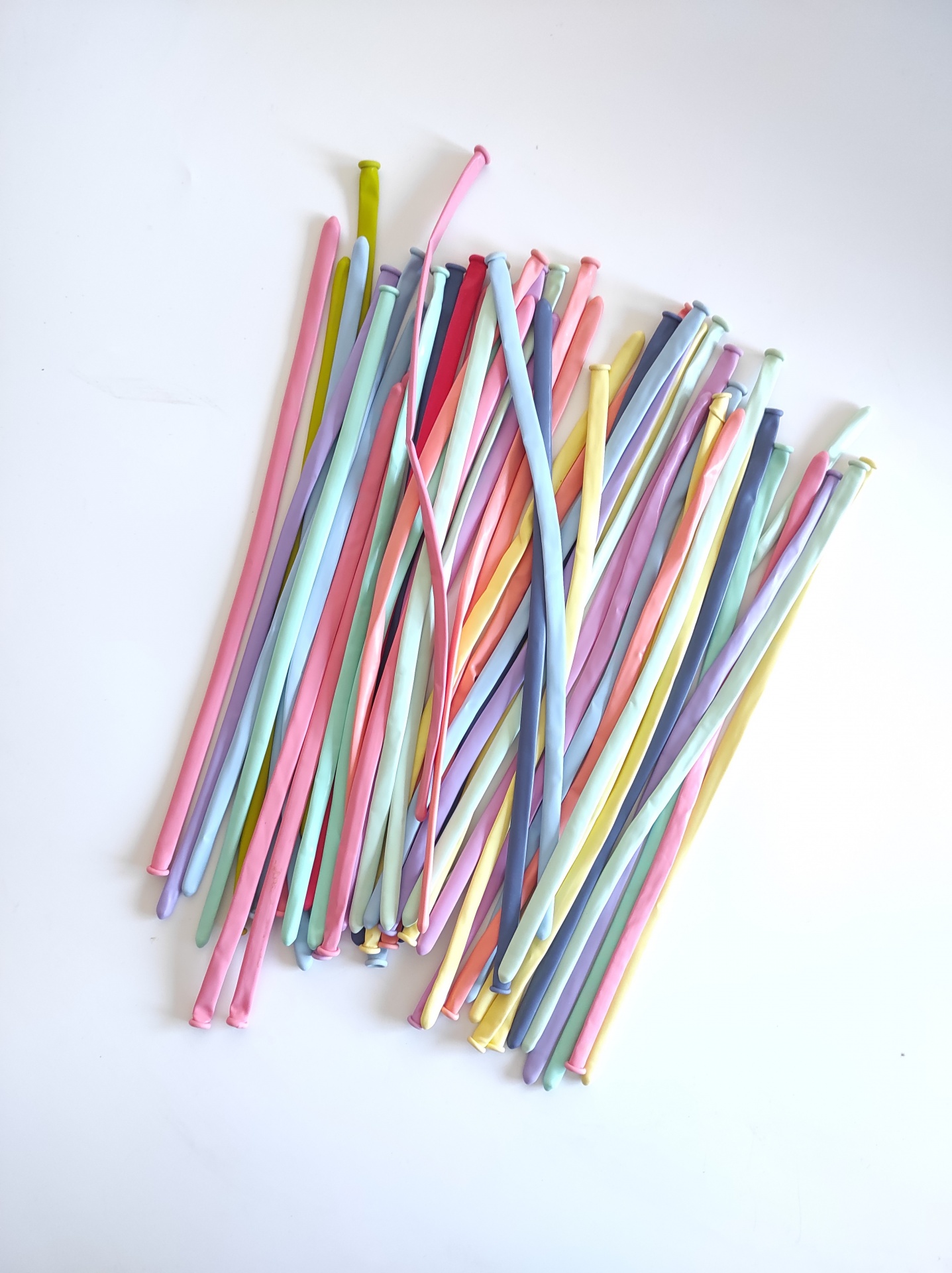 Grinalda de balões zig zag