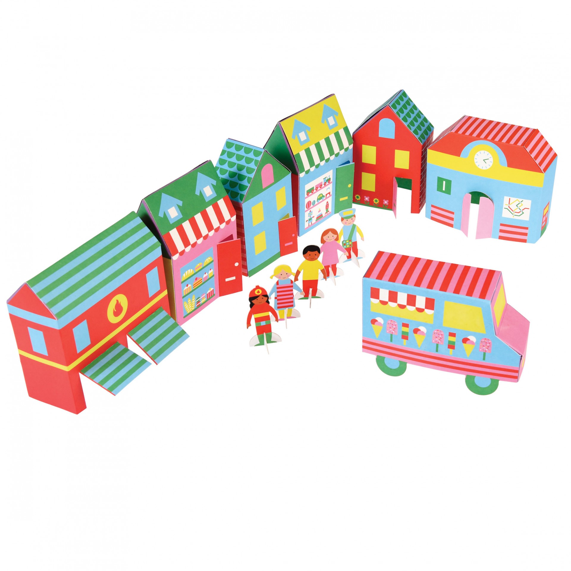 Jogo cidade de cartão