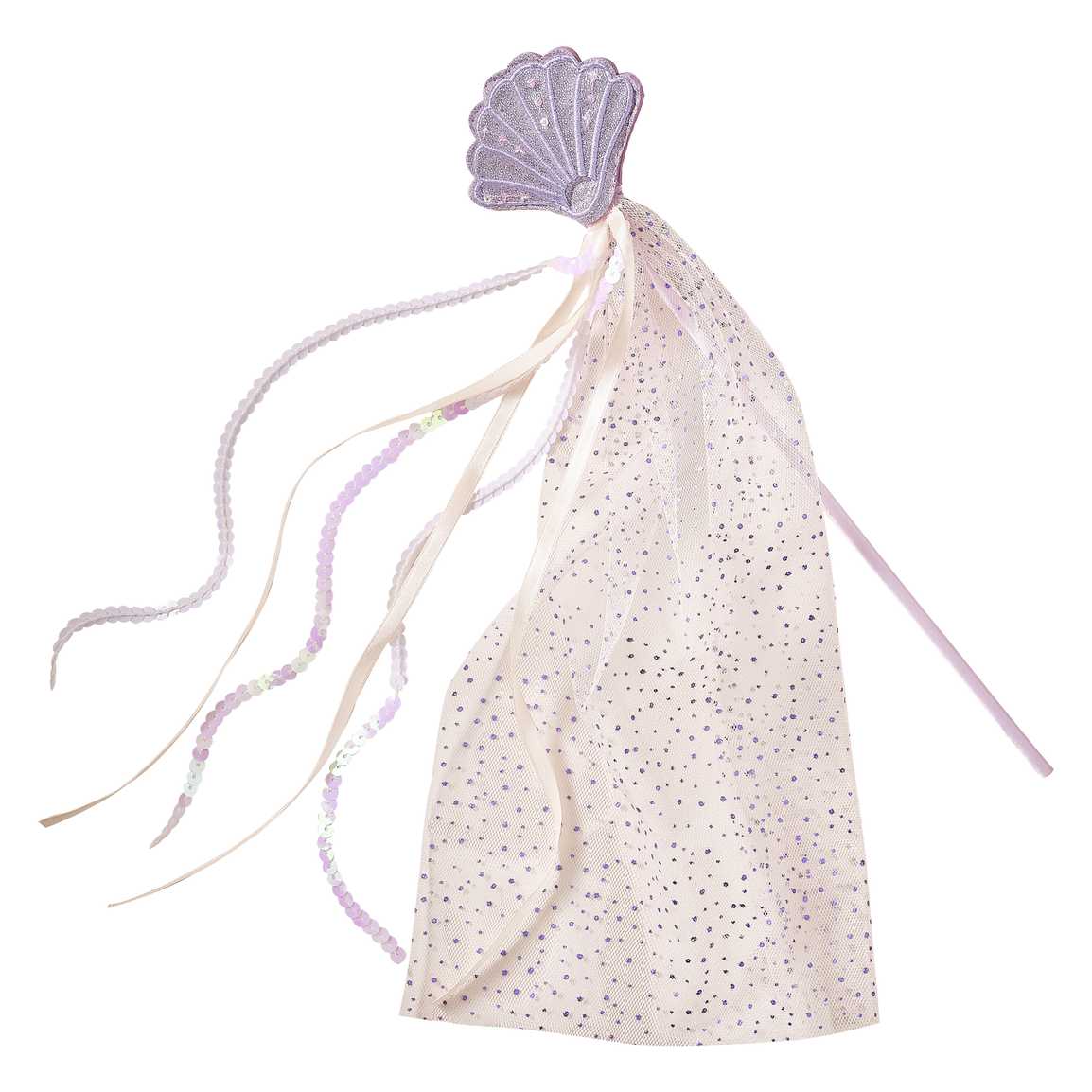 Varinha Shell | Lantejoulas