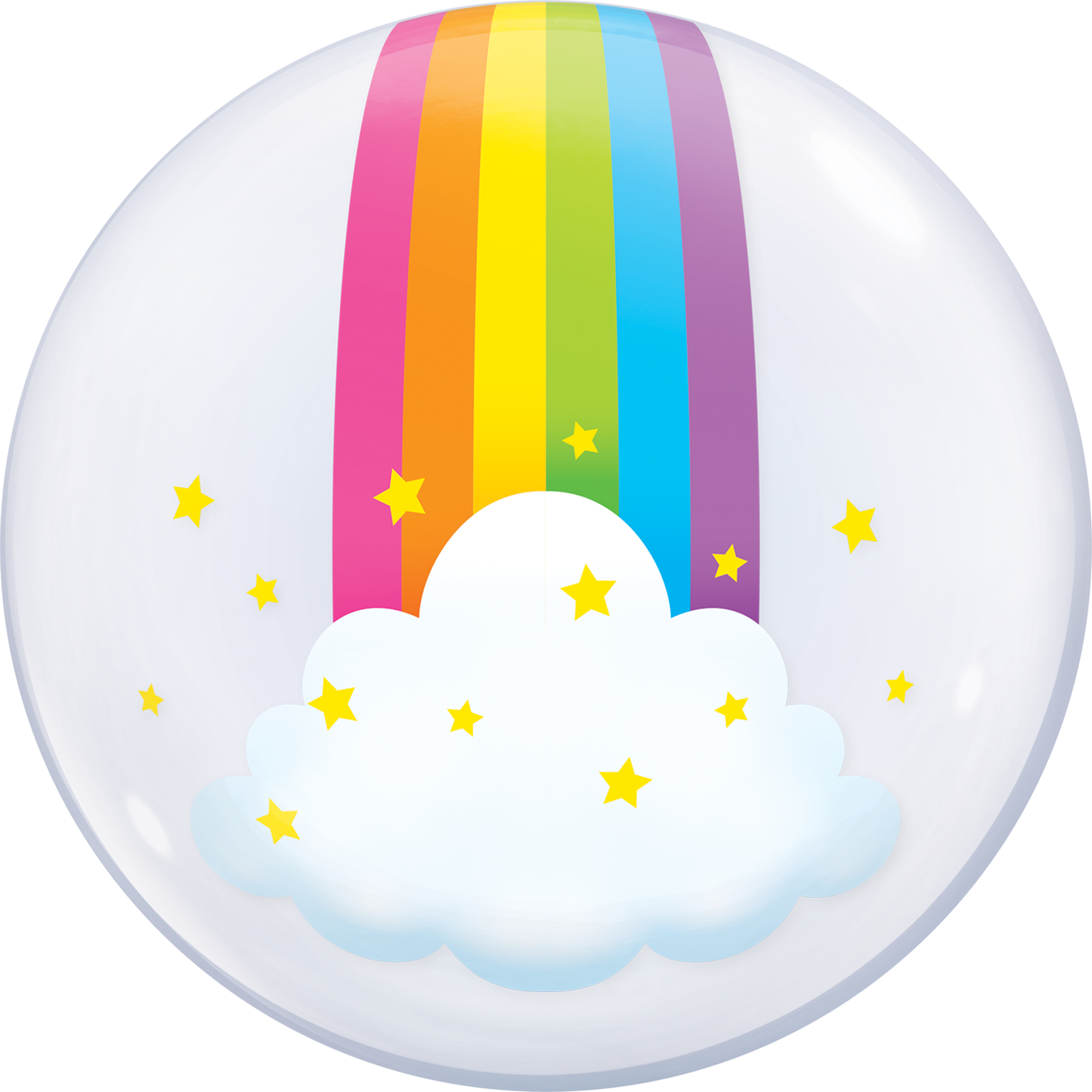 Bubble deco rainbow