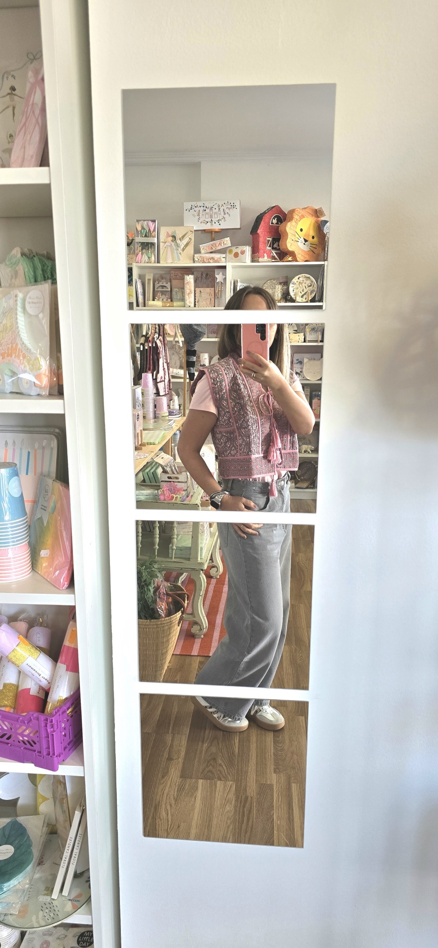 Colete acolchoado | Floral