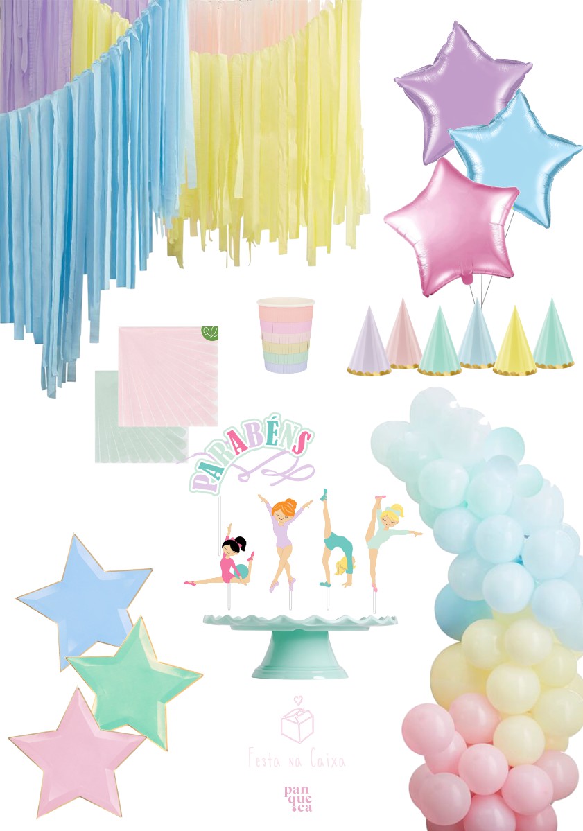 Festa na caixa - Ginastas