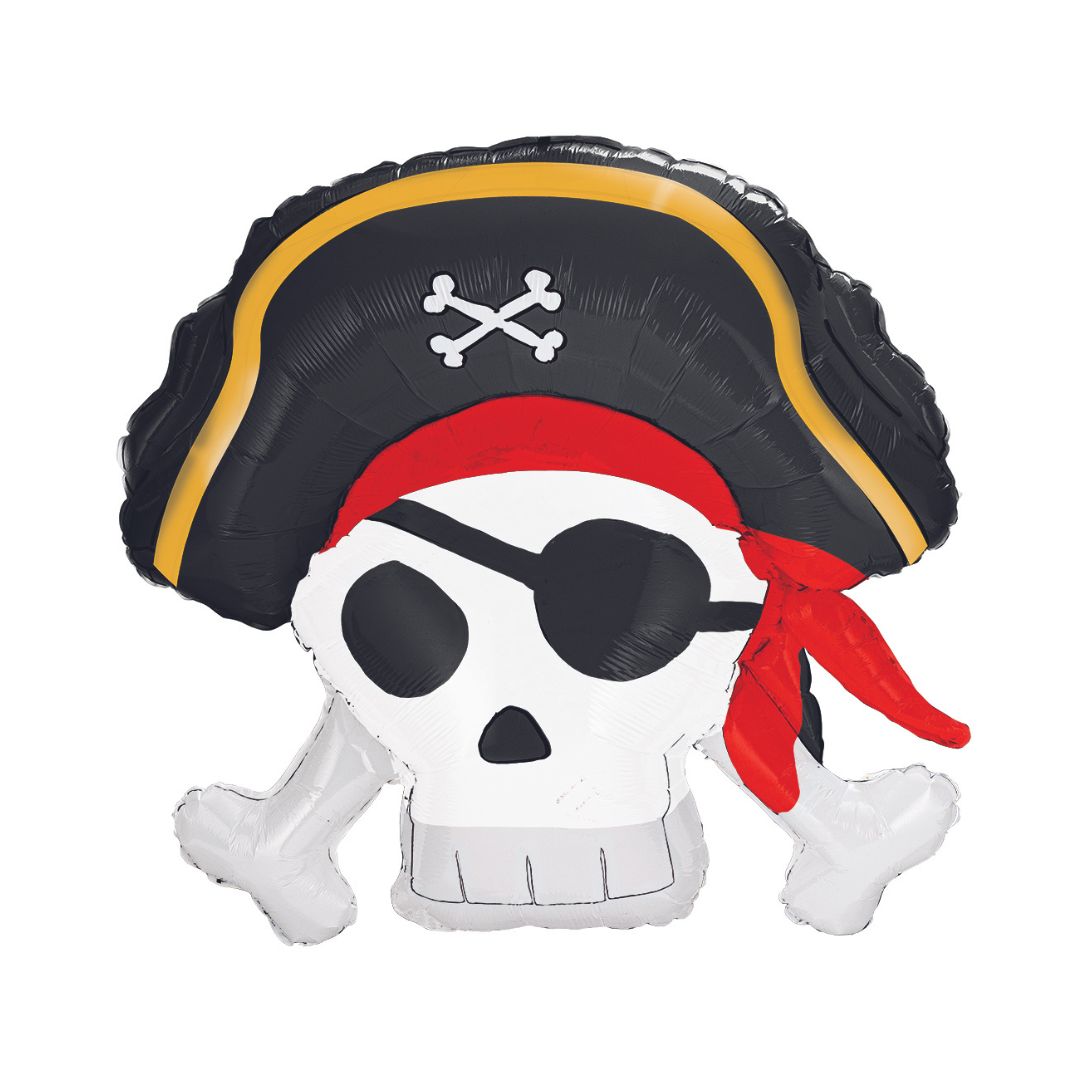 Balão Caveira Piratas