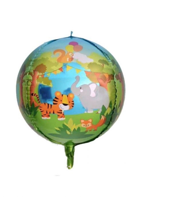 Balão animais da selva