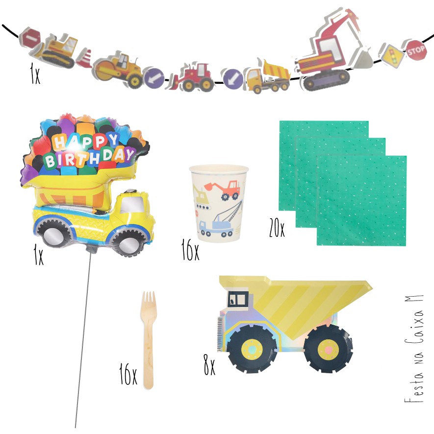 Festa na caixa | Construção