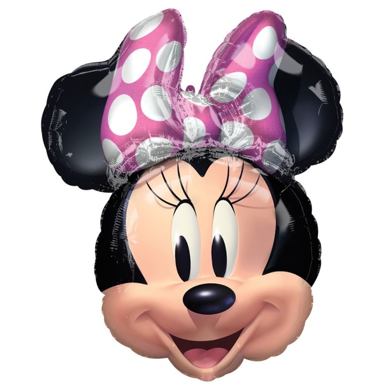 Balão Minnie silhueta