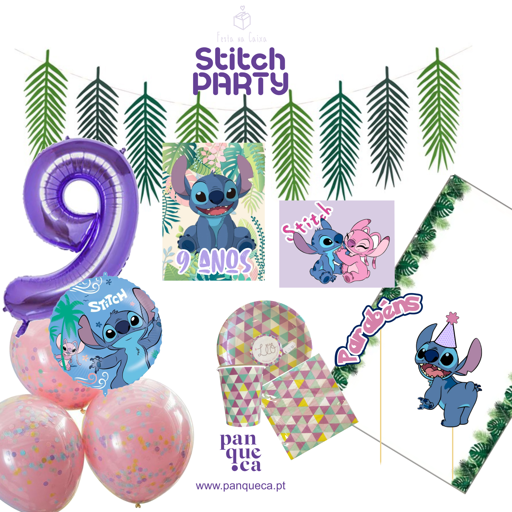 Festa na caixa | Stitch