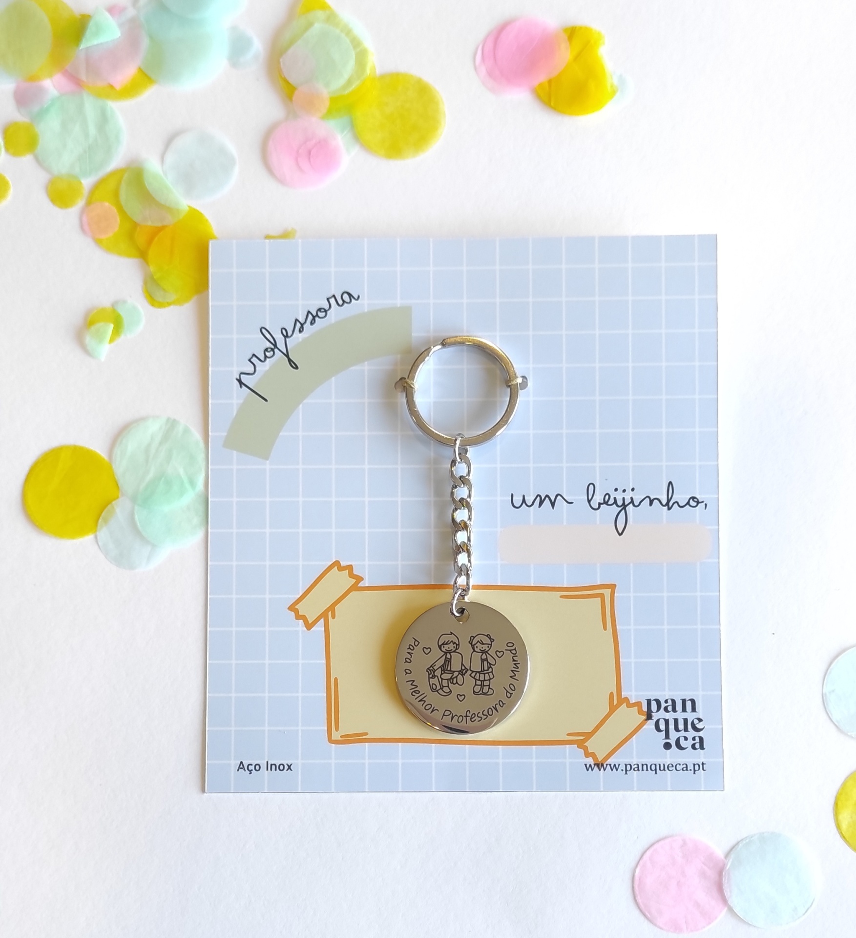 Porta-chaves - Para a melhor professora do mundo