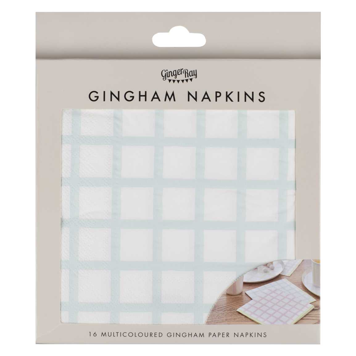 Guardanapos xadrez | Pastel