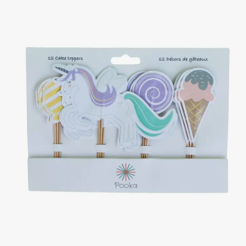 Cake toppers Unicórnio doce