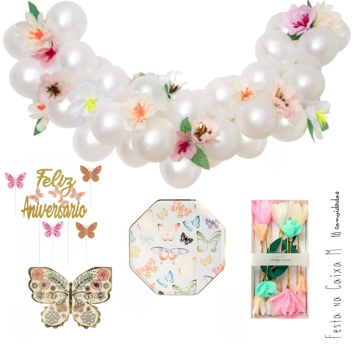 Festa na caixa | Borboletas