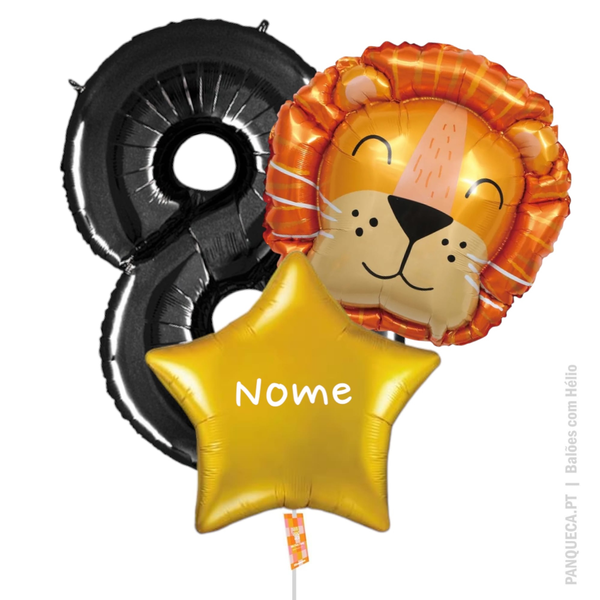 Conjunto de balões | Hélio | Leão