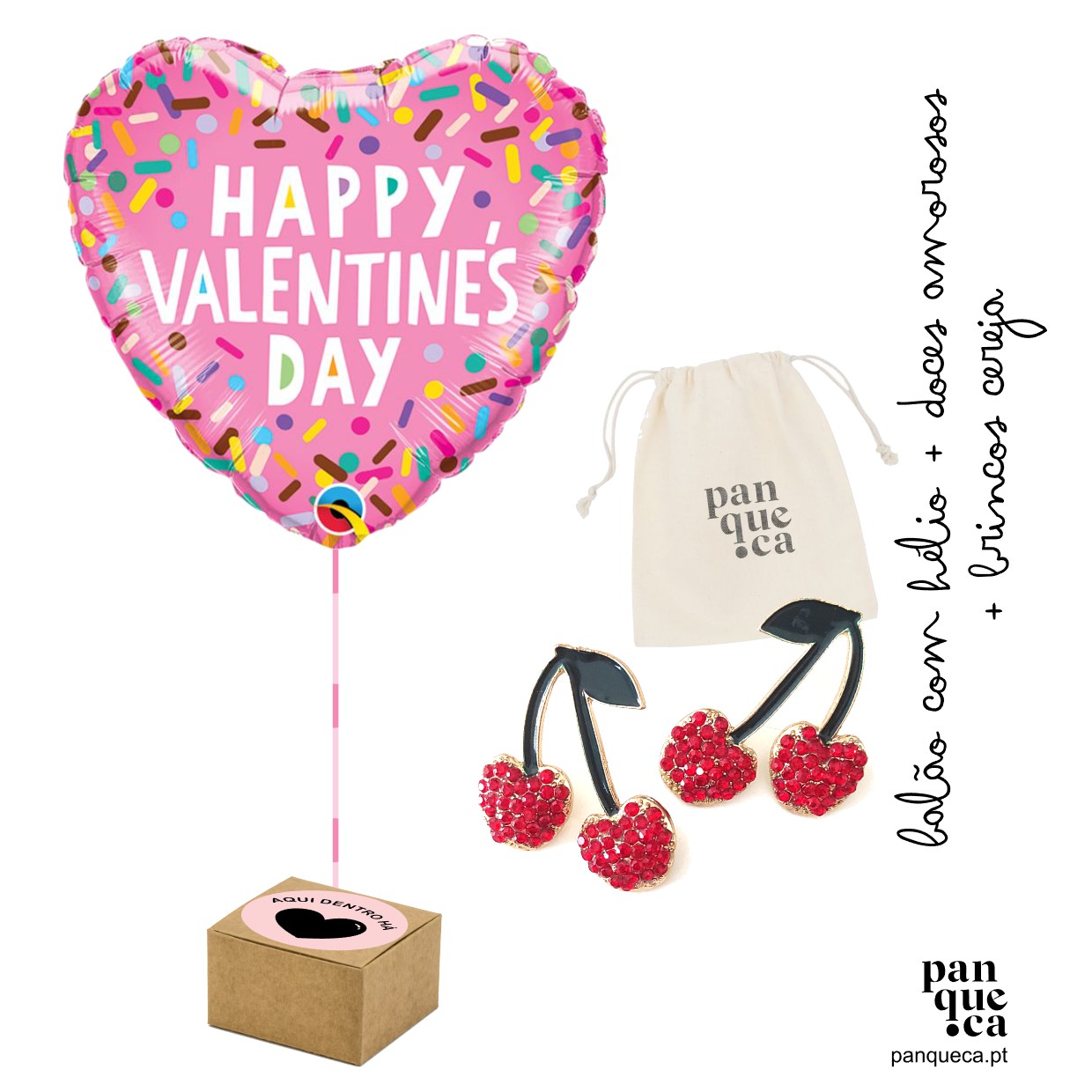 Caixa dos Namorados ?| Brincos Cereja