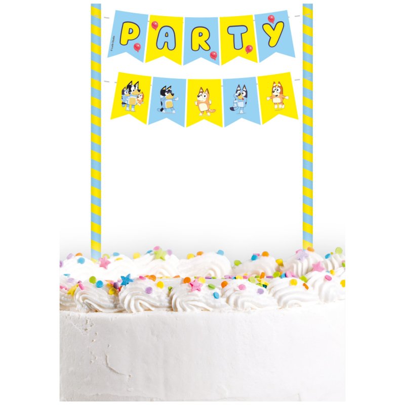 Cake topper Bluey
