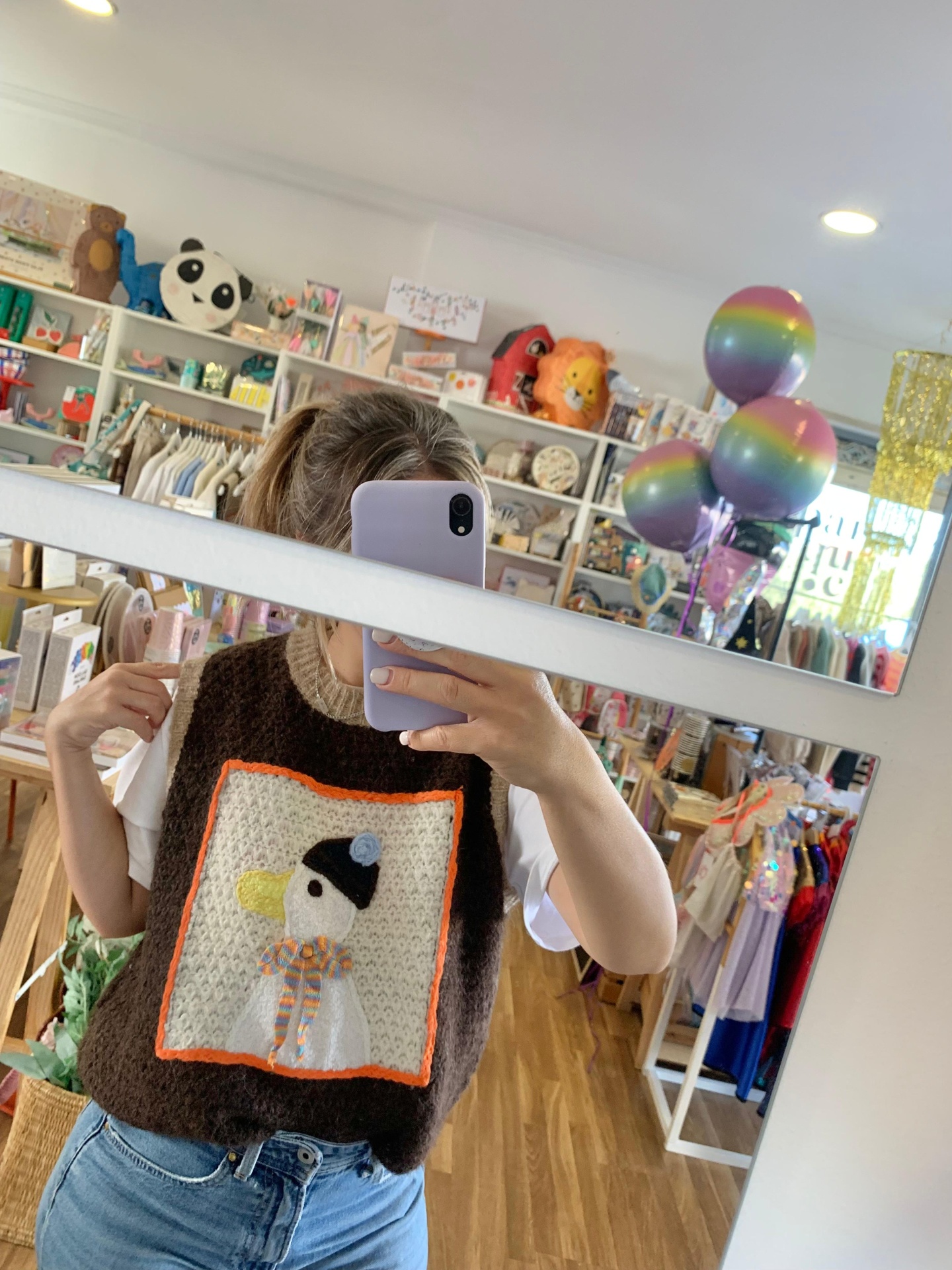 Colete de malha Duck