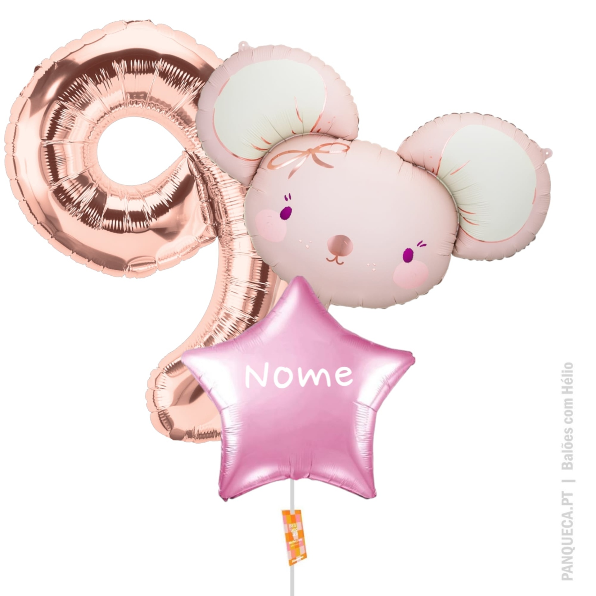 Conjunto de balões | Hélio | Ratinho