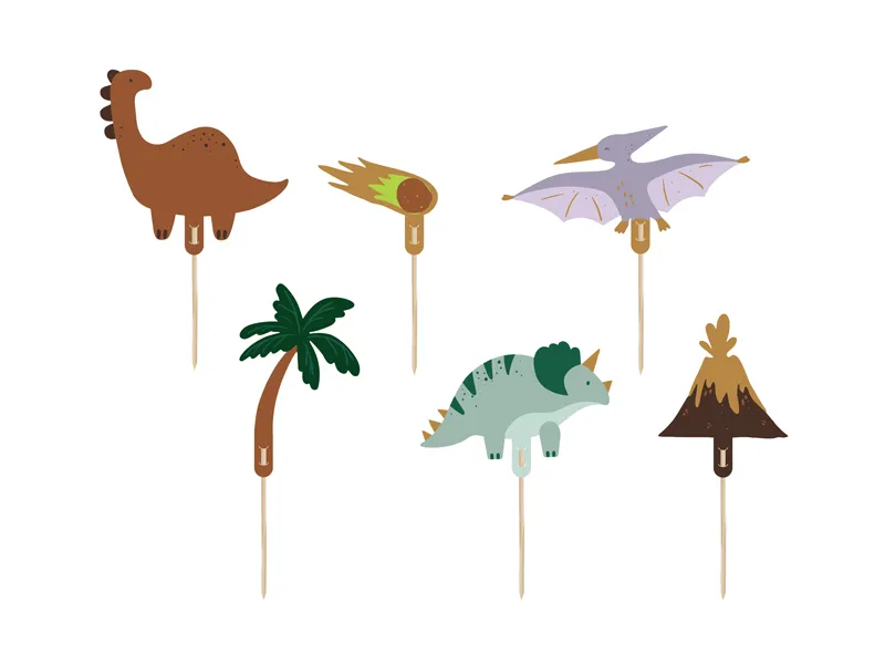 Cake topper Dinossauros | Jurassic | Topo de bolo