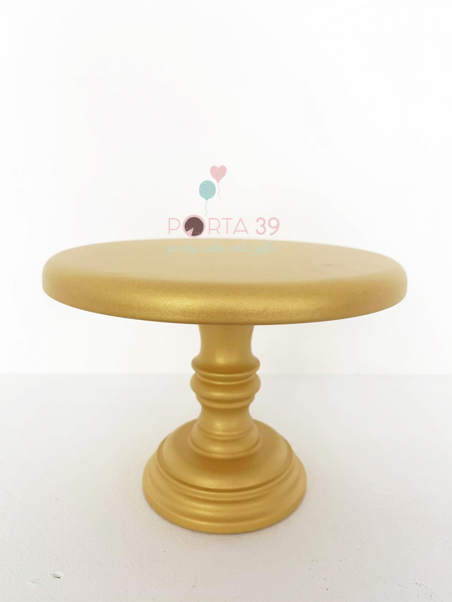 Suporte para bolos ouro 20cm