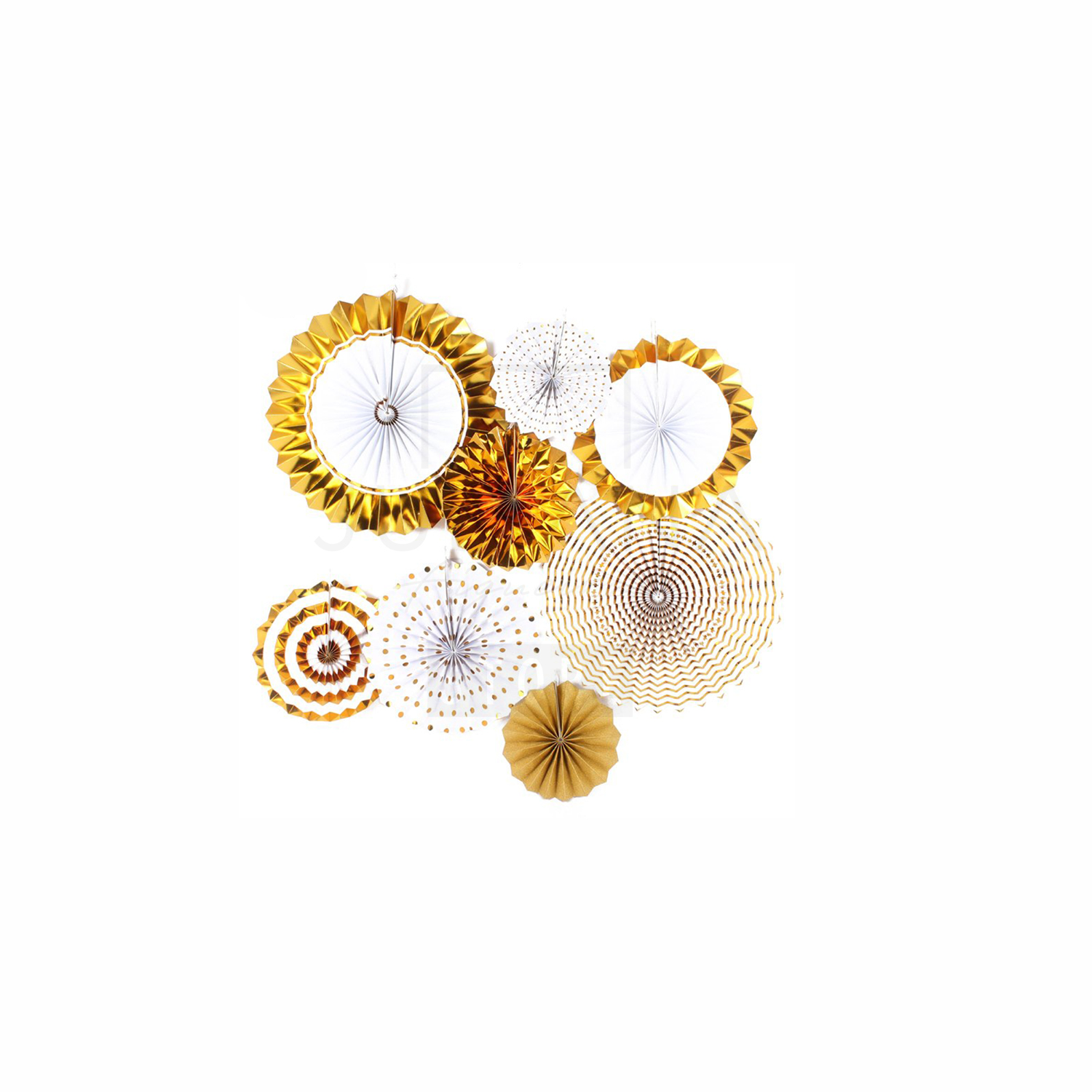 Conjunto de rosetas gold