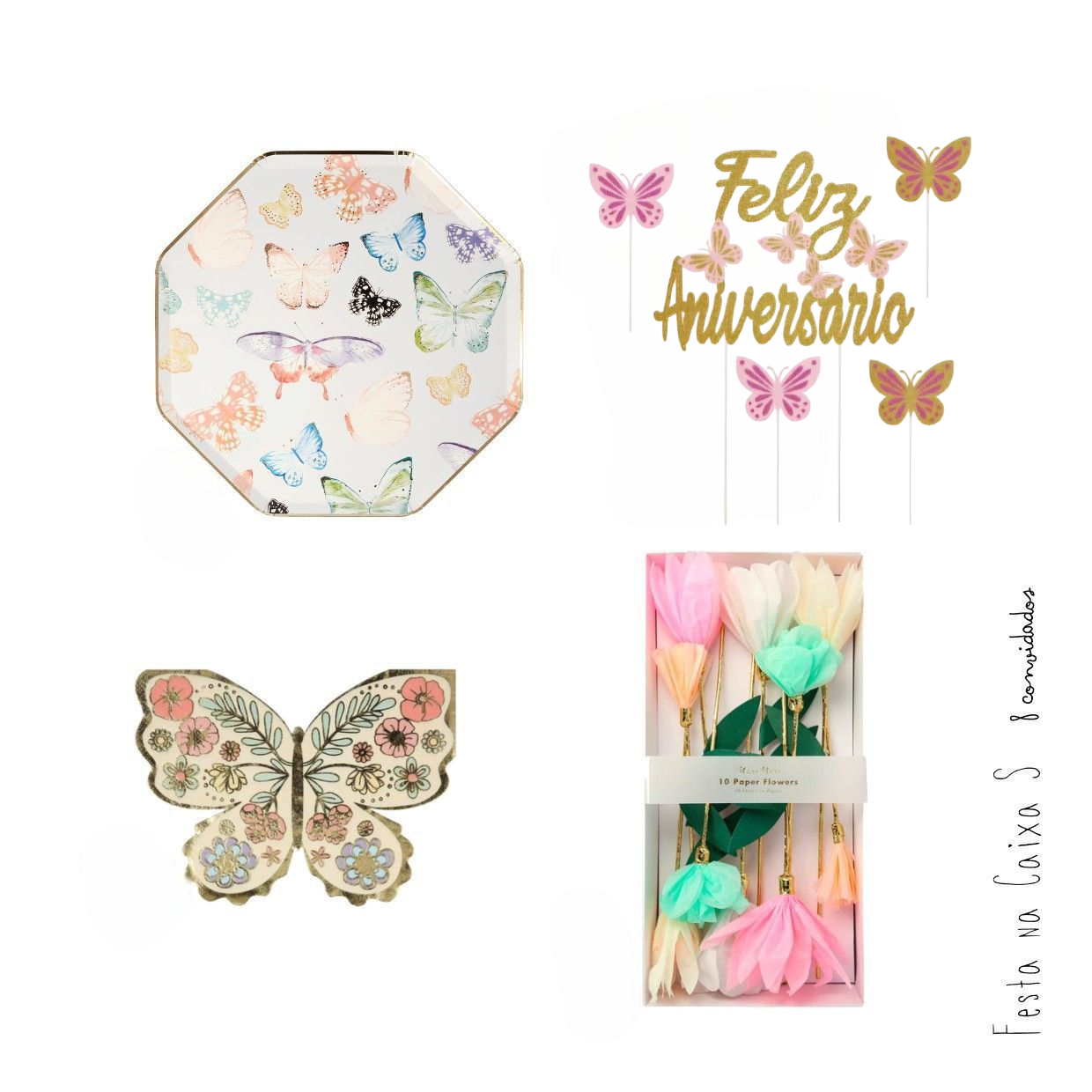 Festa na caixa | Borboletas