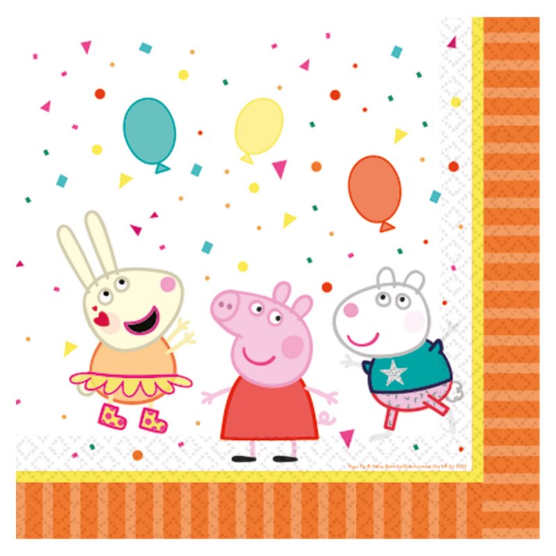 Guardanapos Peppa Pig color
