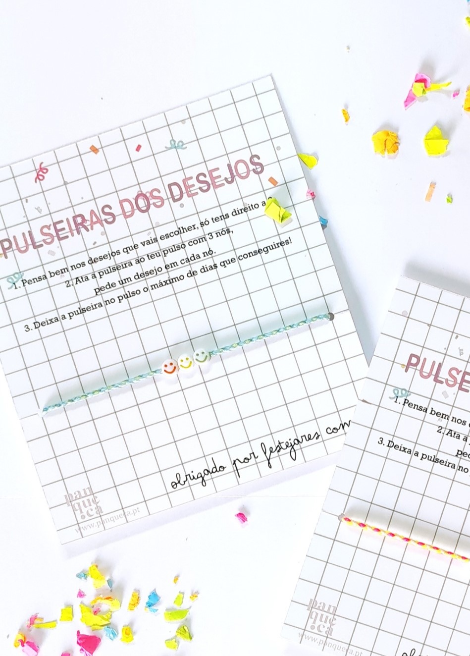Pulseiras dos desejos  | Amizade | 10 unidades | Lembranças