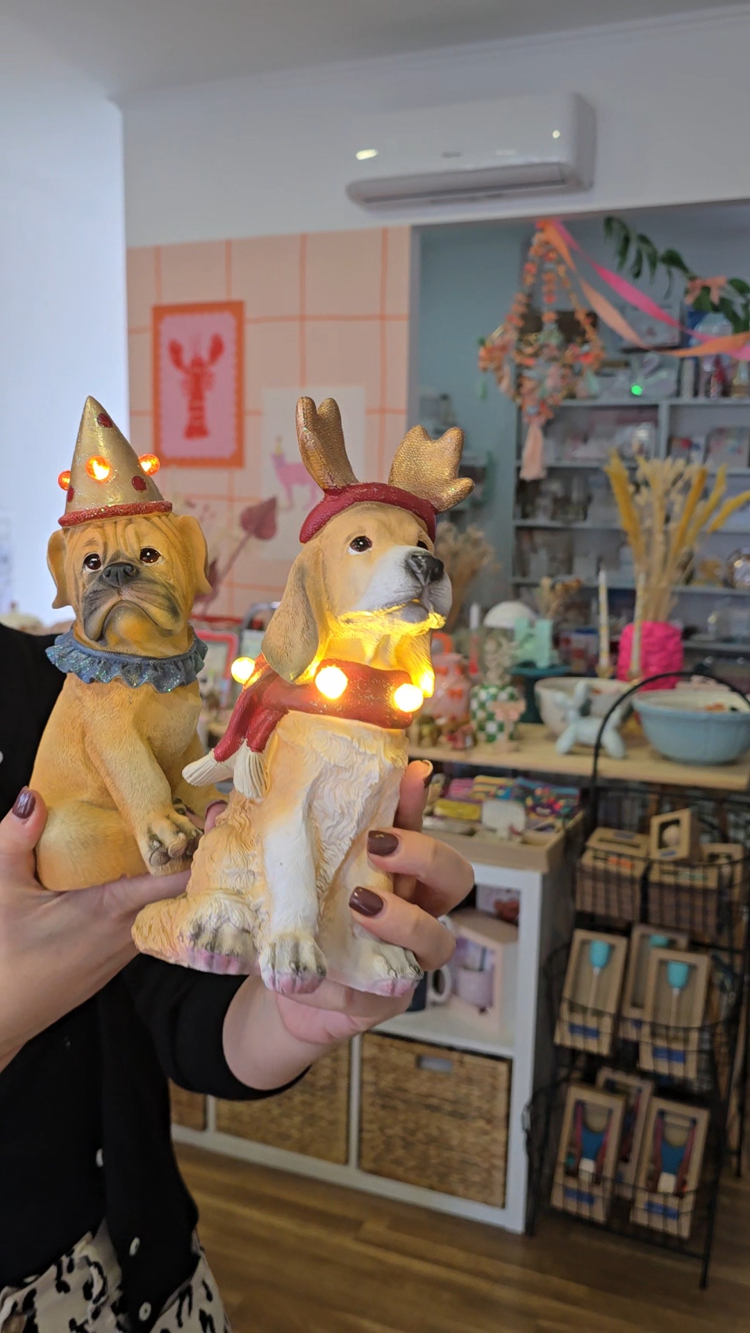 Cão decorativo | Iluminação  de Natal