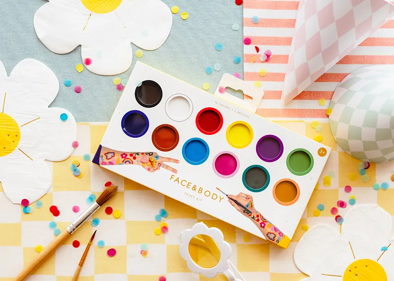 Tintas faciais | 12 cores