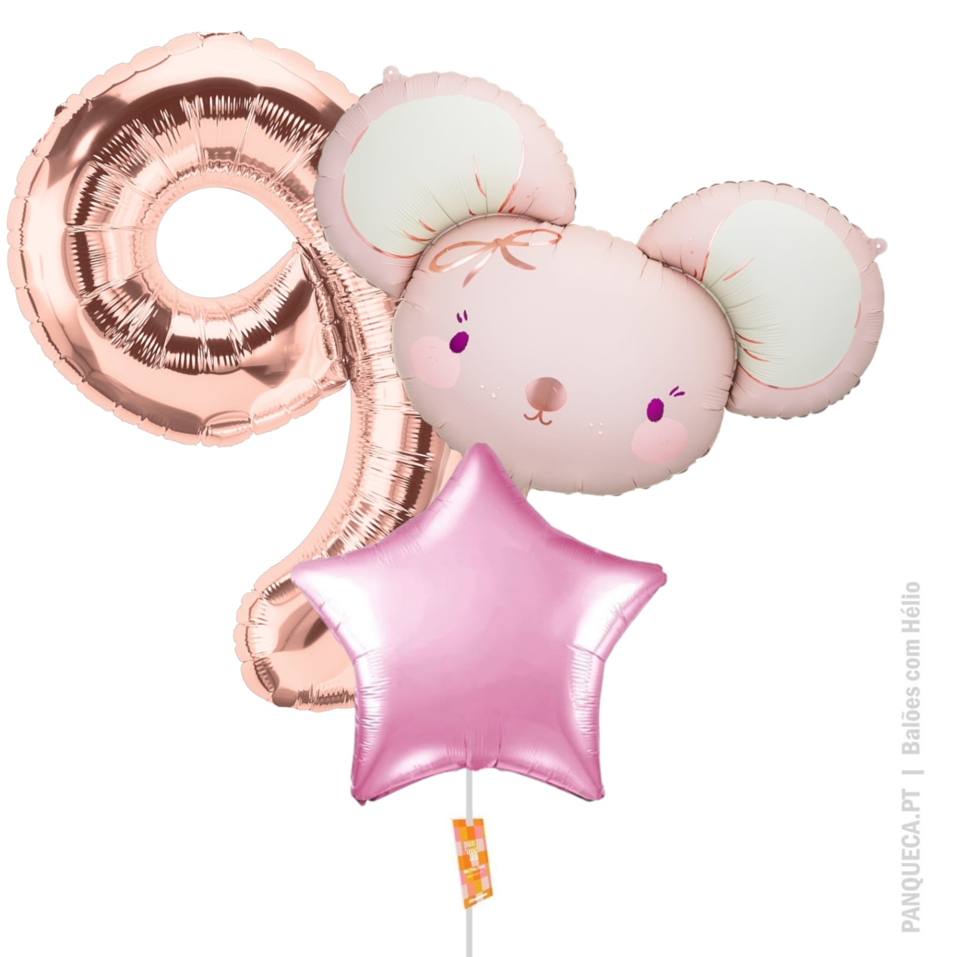 Conjunto de balões | Hélio | Ratinho