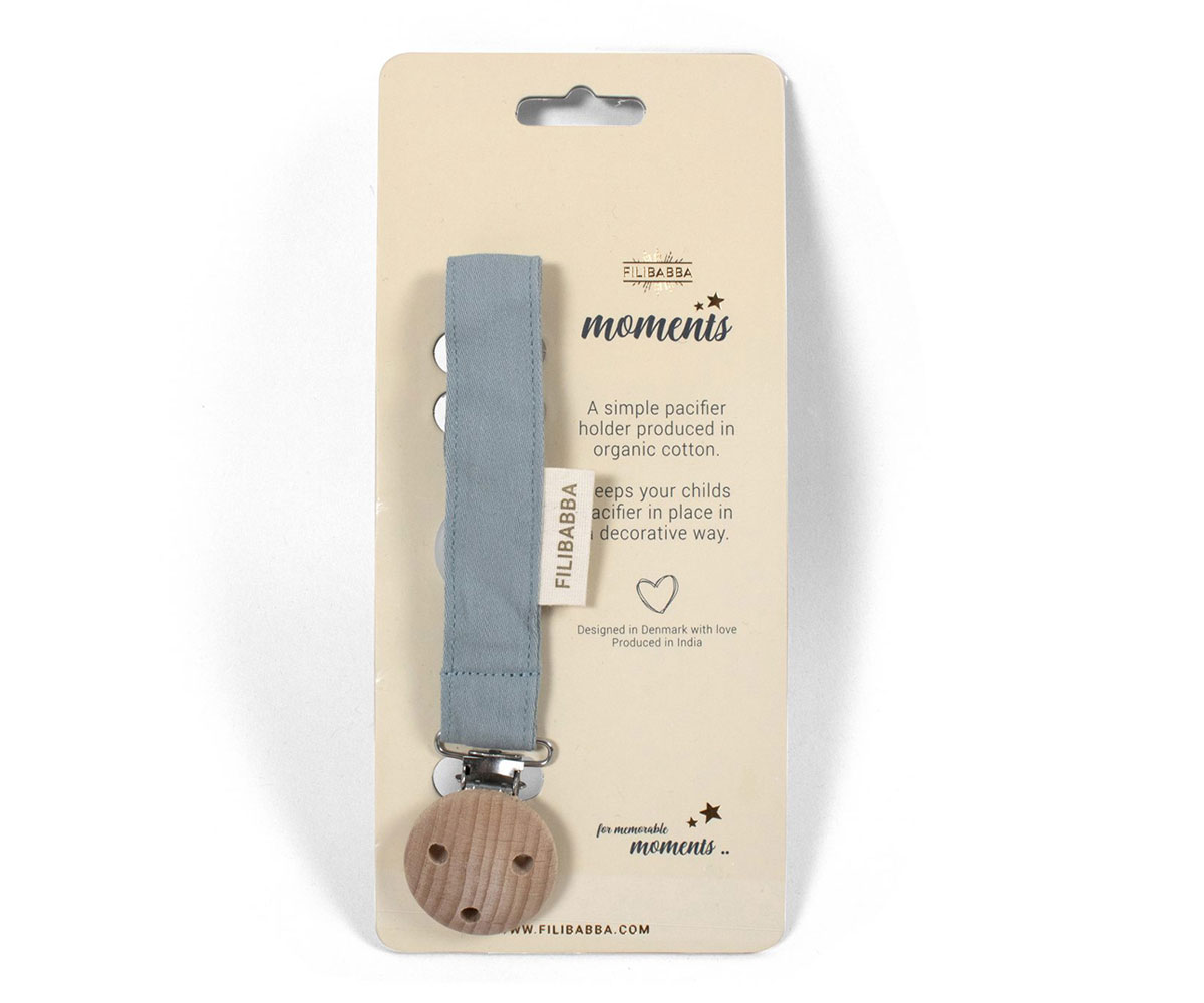 Porta chupetas Moss Green