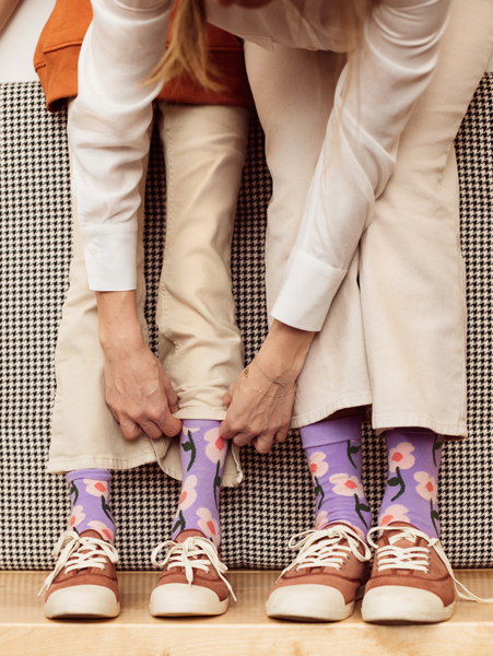 Meias Matchy Mãe e filha - Filha