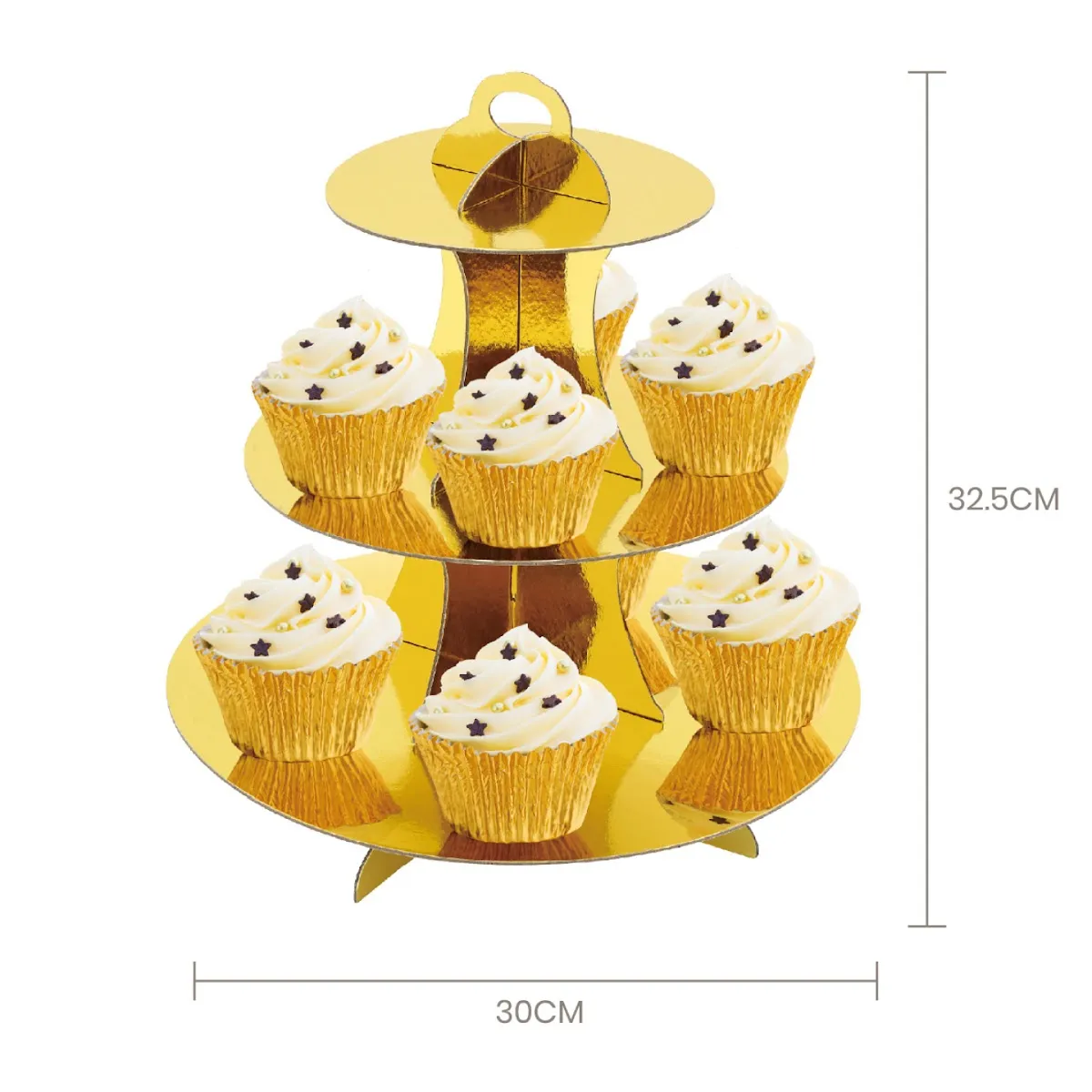 Expositor de Cupcakes | Ouro