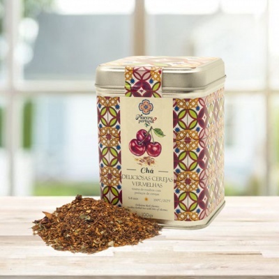 Chá Cerejas Vermelhas