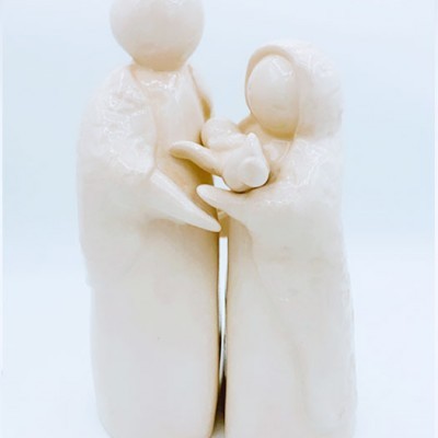 Sagrada Familia com menino solto